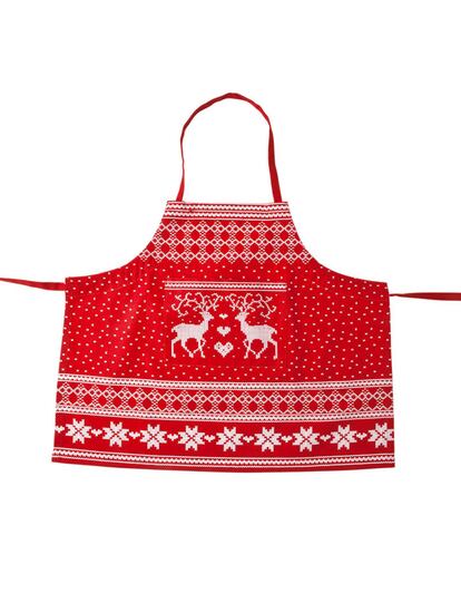 Para los 'cocinillas'. Mandil con estampado navideño de Zara Home. (c.p.v.)