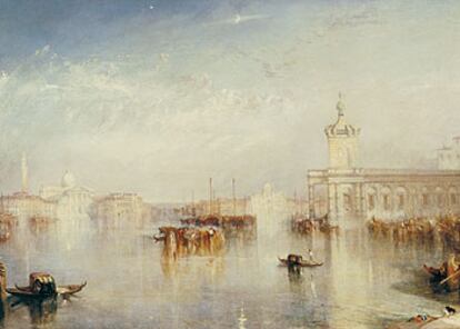 <i>La plaza de San Marcos celebra la ceremonia del matrimonio con el mar,</i> de Turner.
