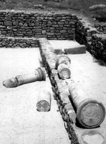 Restos arqueológicos de Numancia en una imagen de archivo