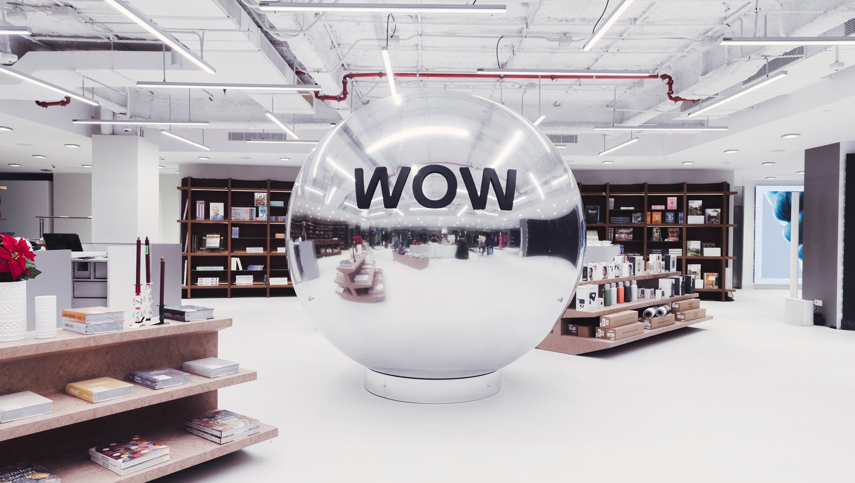 Uno de los espacios de la tienda de WOW en la calle Serrano de Madrid