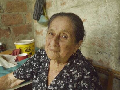 Zoila Santana, en Agua Blanca.