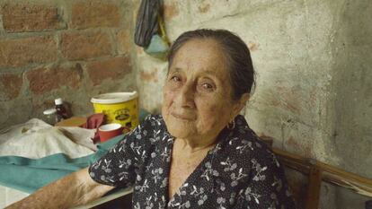 Zoila Santana, en Agua Blanca.