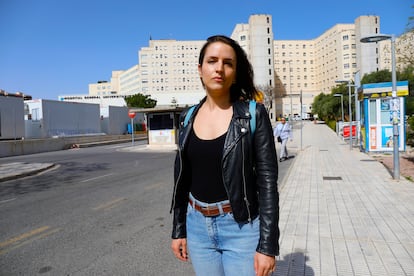 Beatriz Colom, enfermera de la planta de neonatos del Hospital General de Alicante.