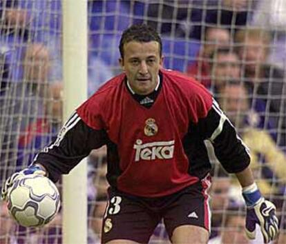 César, en un partido anterior con el Real Madrid.