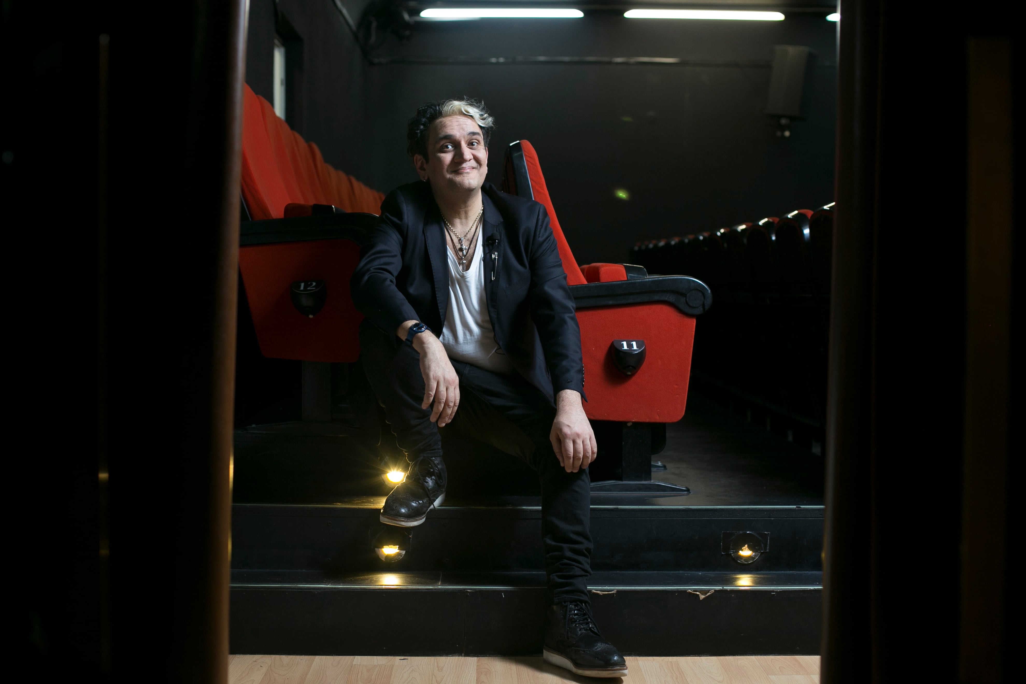 Dvd 1304 06.02.26Tim Arnold, artista, fotografiado en Madrid. foto: Santi Burgos