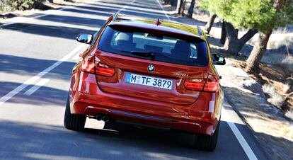 BMW Serie 3 Touring, vista trasera