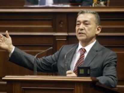 El presidente del Gobierno de Canarias, Paulino Rivero. EFE/Archivo