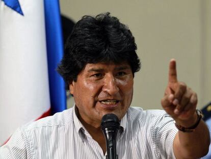 El presidente de Bolivia, Evo Morales.