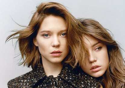 Léa Seydoux y Adèle Exarchopoulos.