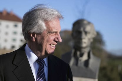 El presidente de Uruguay, Tabar&eacute; V&aacute;zquez.