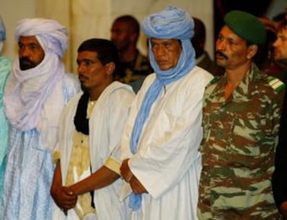 El líder tuareg Iyad Ag Ghaly, en 2009.