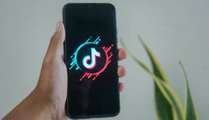 TikTok en un smartphone