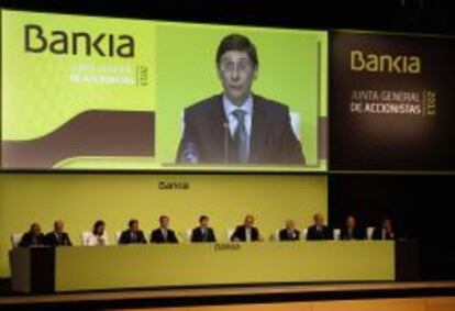 Junta de accionistas de Bankia.