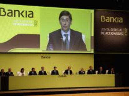 Junta de accionistas de Bankia.