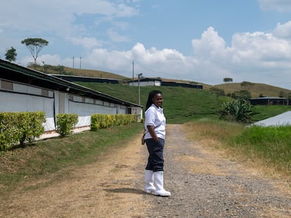 Una representante de la Asociación Gremial Regional para el Desarrollo Campesino Nortecaucano