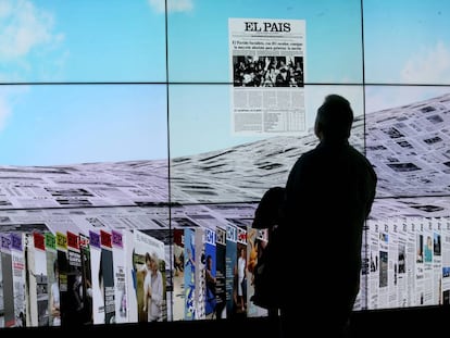 Exposici&oacute;n interactiva con motivo del 40 aniversario de EL PA&Iacute;S.