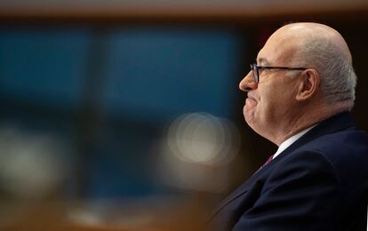 Phil Hogan, el pasado septiembre en Bruselas.