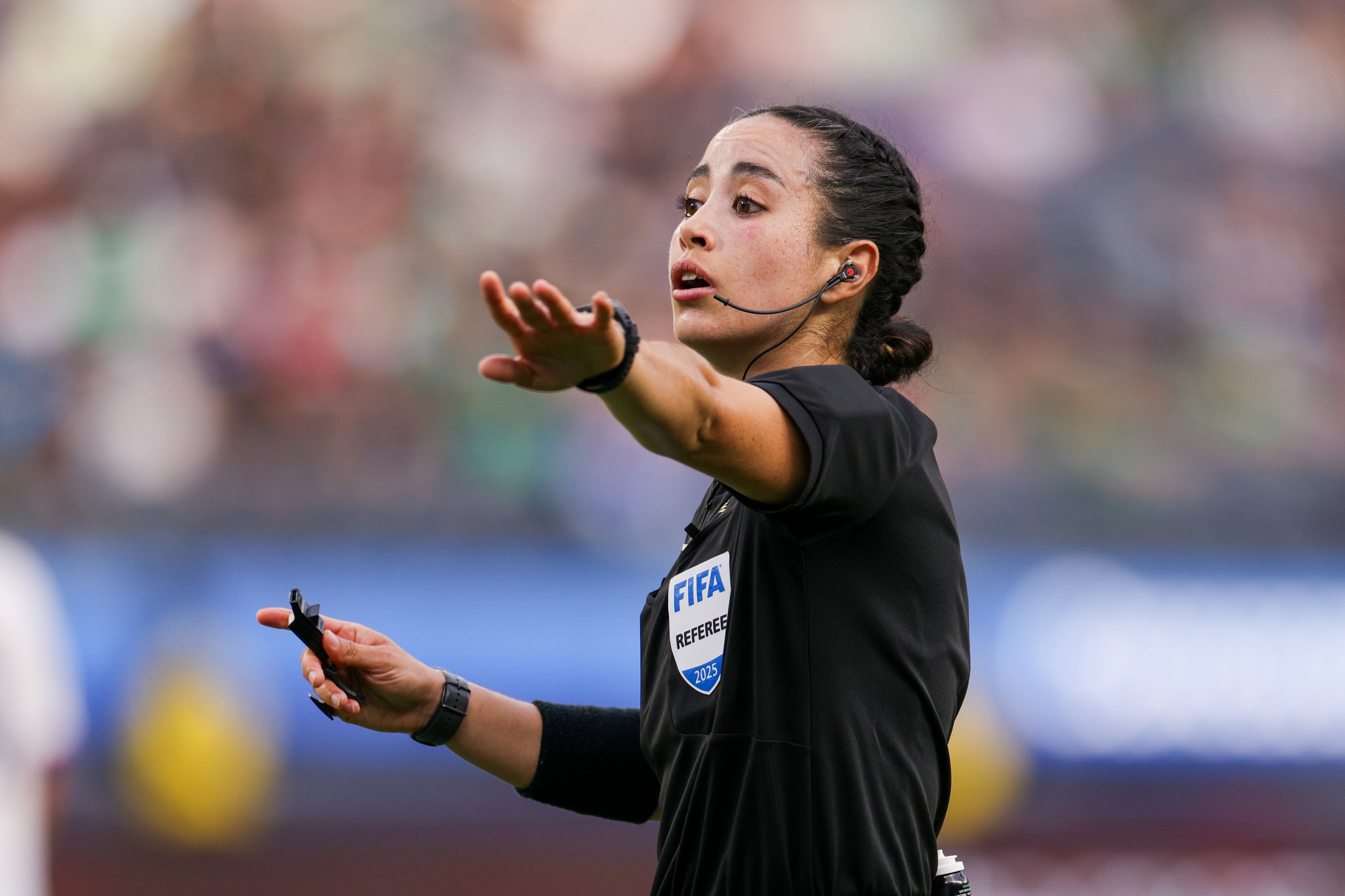 Katia Itzel García, el Mundial y un silbato contra el machismo
