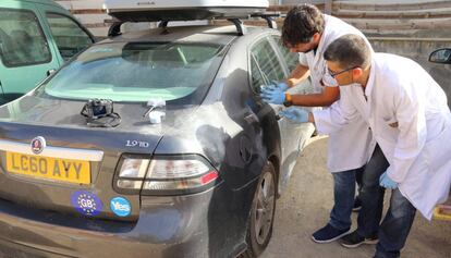 Els Mossos investiguen les punxades de rodes a Verges.