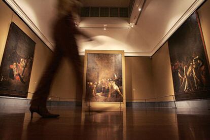Tres obras de Caravaggio en la exposición sobre los últimos años del artista en el Museo de Capodimonte de Nápoles.