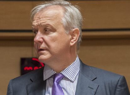 El vicepresidente de la Comisión Europea (CE), Olli Rehn.