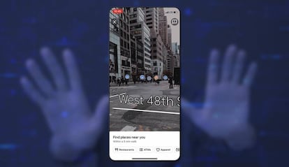 Realidad aumentada Google Maps