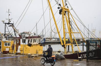 El pueblo pesquero de Urk, en Holanda, donde el tráfico de droga ha aumentado.