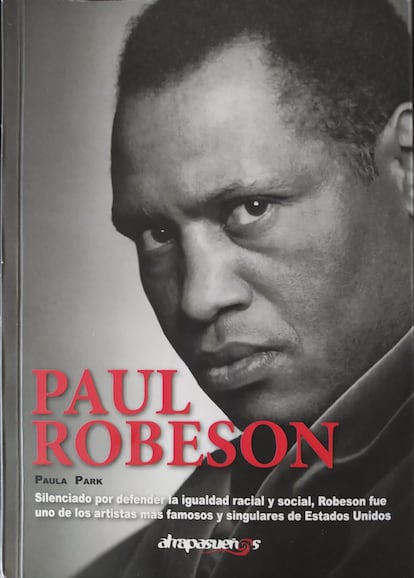 Portada del libro 'Paul Robeson'.