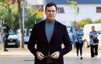 David Sánchez, hermano del presidente del Gobierno, en abril.