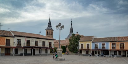 La plaza de Segovia, en la localidad madrileña de Navalcarnero.
