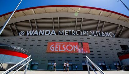 El estadio Wanda Metropolitano de Madrid. 