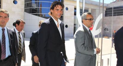 Nadal, en el Comité Olímpico Español.