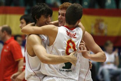 La selección sub 18 española, campeona del Europeo en Polonia.