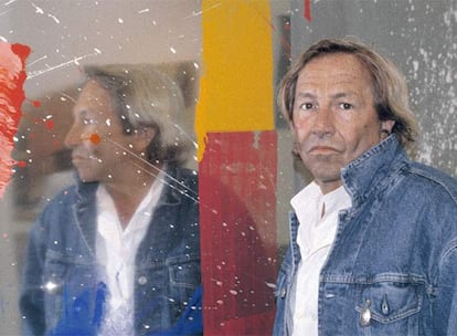 Robert Rauschenberg, en una fotografía tomada en 1991.