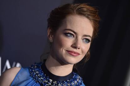 Emma Stone en el estreno de &#039;La La Land&#039;, en Los &Aacute;ngeles, el pasado 6 de diciembre.