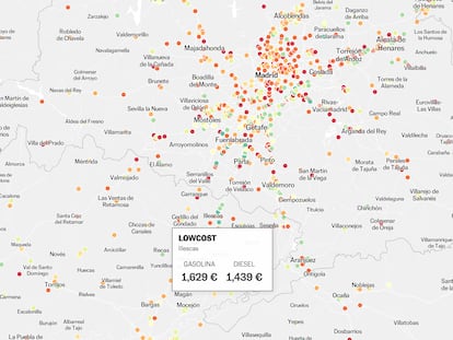 Buscador | ¿Dónde encontrar las gasolineras más baratas el puente de agosto?