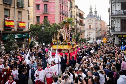 Procesión de 'Nuestro Padre Jesús del Amor, La Borriquita' este Domingo de Ramos en Madrid.