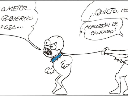 Peridis: “¡Quieto, Miguel, quieto!”