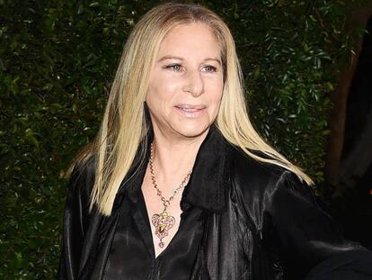 La actriz y cantante, Barbra Streisand.