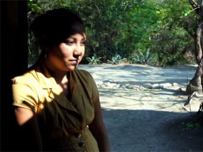 HIlda, seen in this still image from the film documentary "Viva México" by Flavio Florencio.