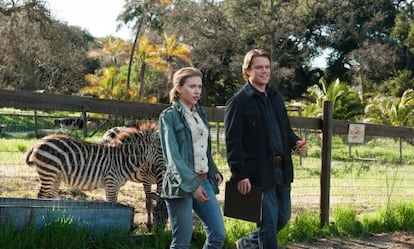 Scarlett Johansson y Matt Damon en 'Un lugar para soñar'.