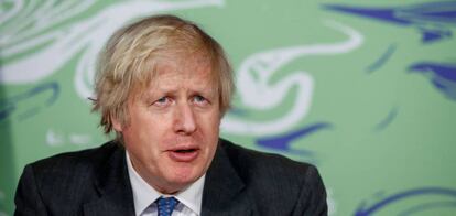 El primer ministro británico, Boris Johnson.