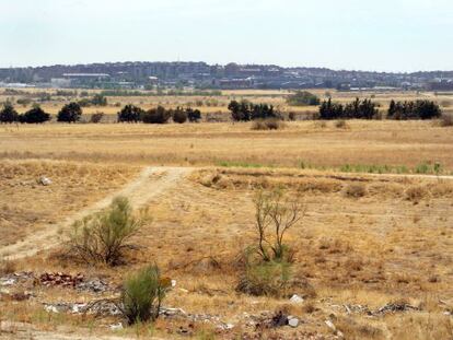 Terrenos de Alcorc&oacute;n (Madrid), una de las posibles ubicaciones de Eurovegas