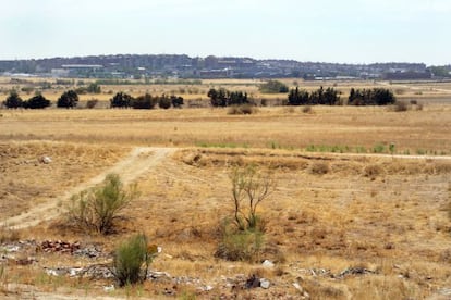 Terrenos de Alcorc&oacute;n (Madrid), una de las posibles ubicaciones de Eurovegas