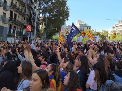 Manifestación de estudiantes en Barcelona este jueves
 
 
