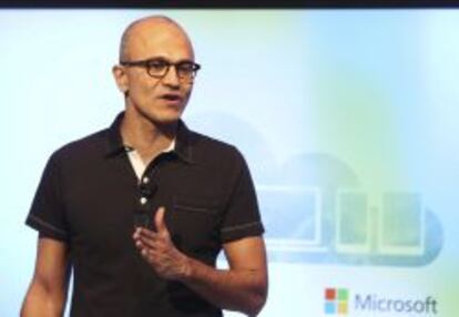 El consejero delegado de Microsoft, Satya Nadella.