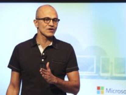 El consejero delegado de Microsoft, Satya Nadella. 