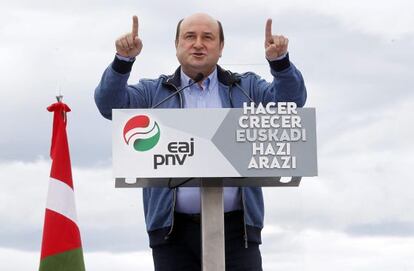 El presidente del PNV, Andoni Ortuzar.