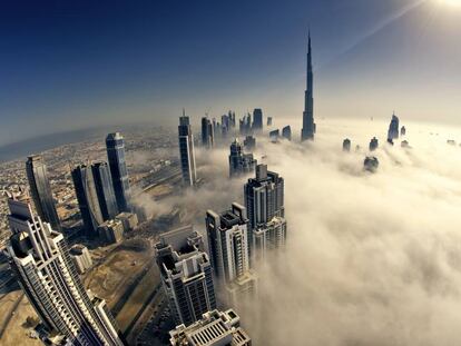 'Skyline' de Dubái, la ciudad que más ha avanzado en la implantación de la 'smart city'.