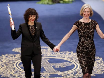 Emmanuelle Charpentier y Jennifer Doudna, madres de la t&eacute;cnica CRISPR.